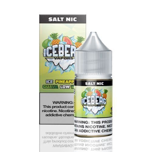 LÍQUIDO SALT ICE PINEAPPLE GUAVA LOW MINT - ICEBERG VAPORS