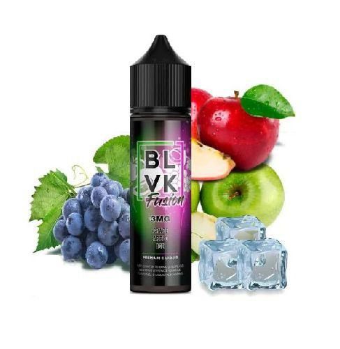 LÍQUIDO GRAPE APPLE ICE - FUSION - BLVK UNICORN