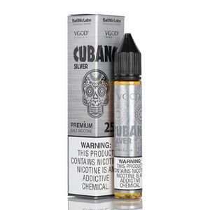 LÍQUIDO CUBANO SILVER - SALT NICOTINE - VGOD