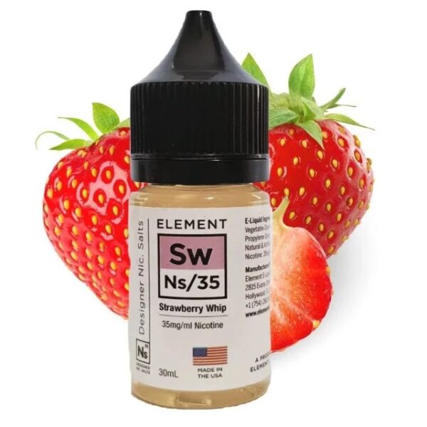 LÍQUIDO STRAWBERRY – SALT NICOTINE – ELEMENT