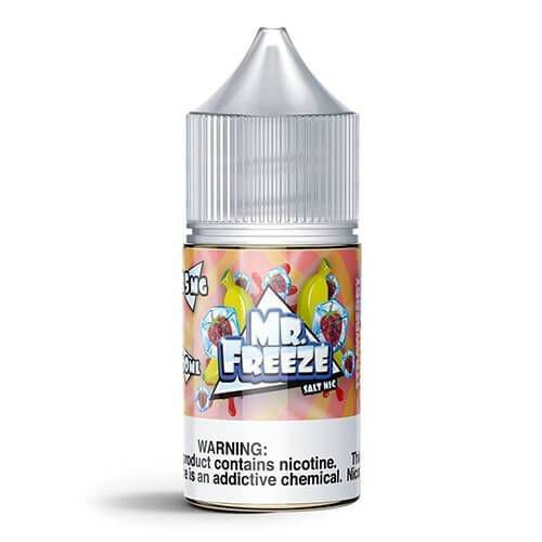 LÍQUIDO STRAWBERRY BANANA FROST SALT NICOTINE - MR. FREEZE