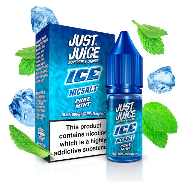 LÍQUIDO NICSALT - PURE MINT ICE - JUST JUICE