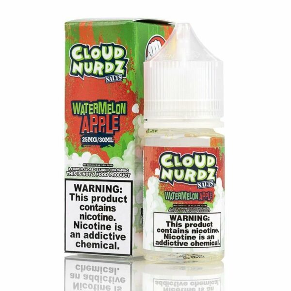 LÍQUIDO WATERMELON APPLE NICSALT - CLOUD NURDZ