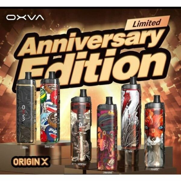 KIT POD MOD OXVA ORIGIN X 60W RBA TANK ( EDITION ANNIVERSARY ) - OXVA