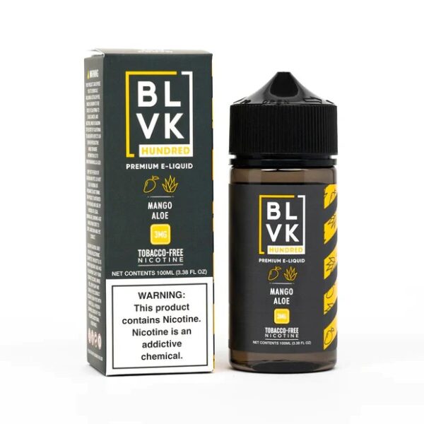 LÍQUIDO BLVK HUNDRED MANGO ALOE - BLVK UNICORN