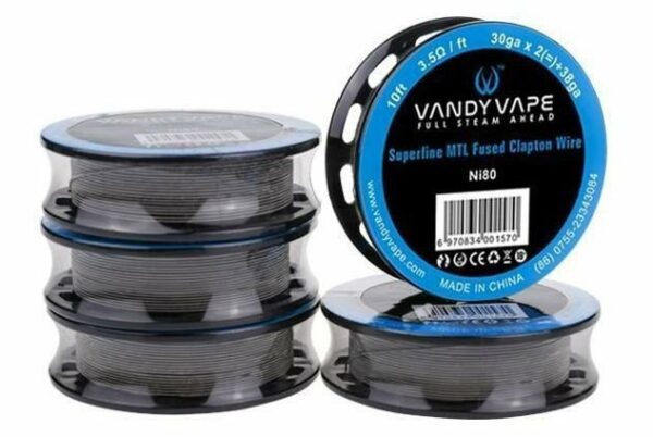 FIO SUPERFINE MTL FUSED CLAPTON WIRE - VANDY VAPE