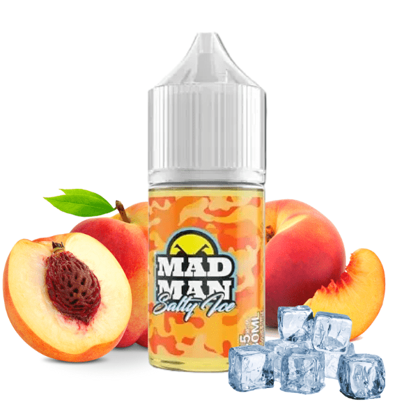 LIQUIDO PEACH ICE - NICSALT - MAD MAN