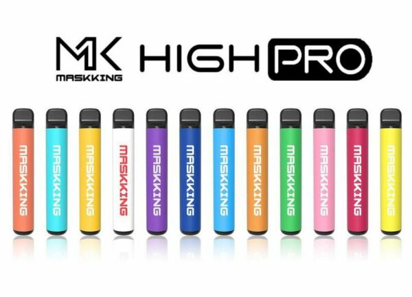 POD DESCARTÁVEL 5% NICSALT HIGH PRO 1000 PUFFS - MASKKING