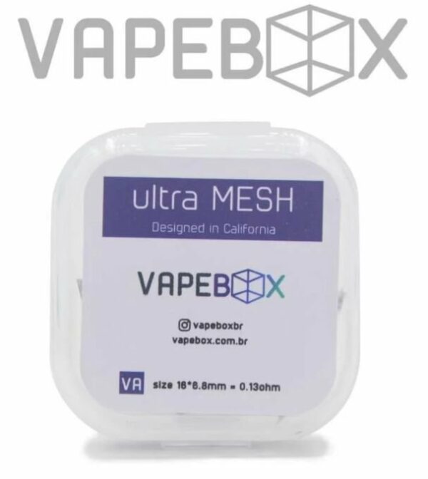 KIT DE RESISTÊNCIAS PRONTAS ULTRA MESH 0.13OHM - VAPEBOX