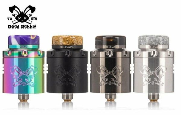 ATOMIZADOR DEAD RABBIT V3 RDA 24MM - HELLVAPE