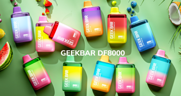 POD DESCARTAVEL DF8000 5% 8K PUFFS- GEEK BAR