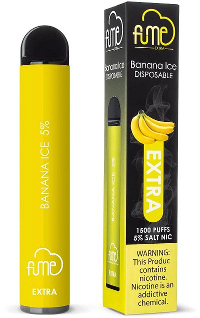 Fume Extra Disposable 1500 Puffs - Blueberry CC Cotton Candy –