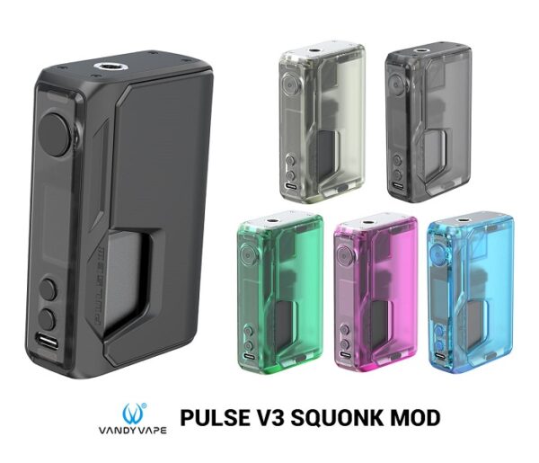 MOD PULSE V3 BF 95W SQUONK TONY B PROJECT - VANDY VAPE