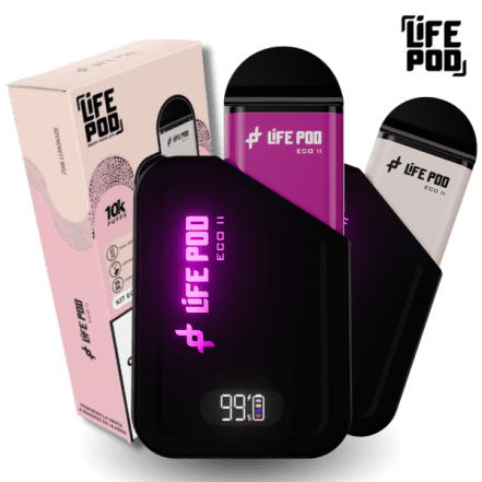 KIT POD SYSTEM - LIFE POD ECO II 10.000 PUFFS - LIFEPOD - Best Vape Brasil