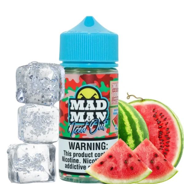 LIQUIDO CRAZY WATERMELON ICED OUT – MAD MAN