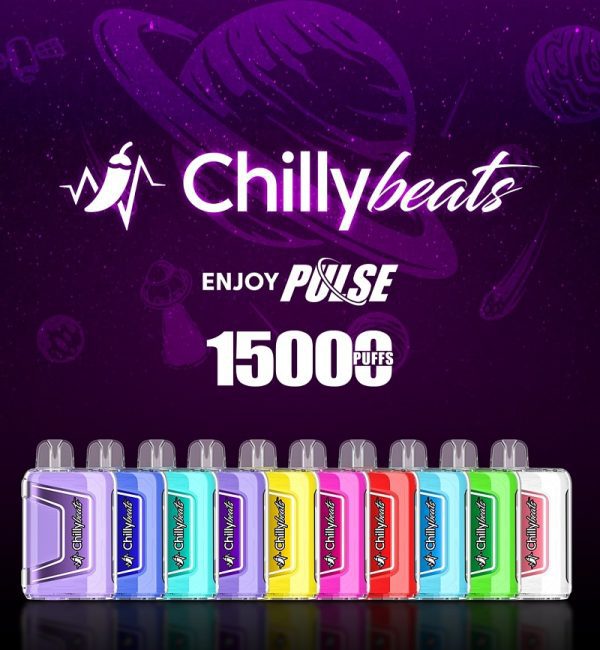 POD DESCARTÁVEL ENJOY PULSE 15000 PUFFS - CHILLY BEATS