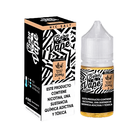 LÍQUIDO TABACCO VANILLA - NICSALT - BORN TO VAPE