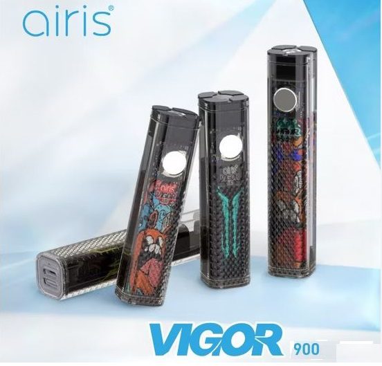 MOD (BATERIA) AIRIS VIGOR 900MAH P/ ATOMIZADOR 510 - AIRISTECH