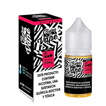 LÍQUIDO CHERRY HULS - NICSALT – BORN TO VAPE