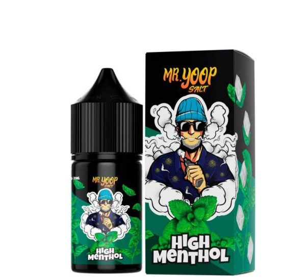 LÍQUIDO NICSALT HIGHT MENTHOL - MENTHOL - MR. YOOP