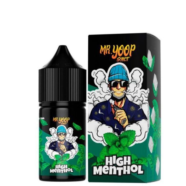 LÍQUIDO NICSALT HIGHT MENTHOL - MENTHOL - MR. YOOP