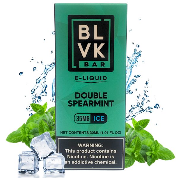 LÍQUIDO NICSALT DOUBLE SPEARMINT ICE - BLVK BAR