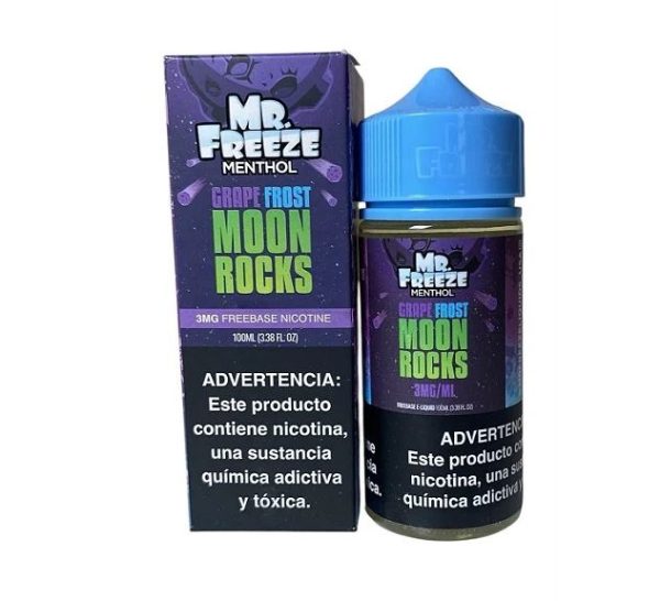 LÍQUIDO FREEBASE GRAPE FROST MOON ROCKS - MR FREEZE