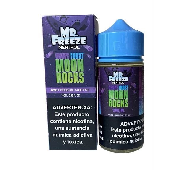 LÍQUIDO FREEBASE GRAPE FROST MOON ROCKS - MR FREEZE