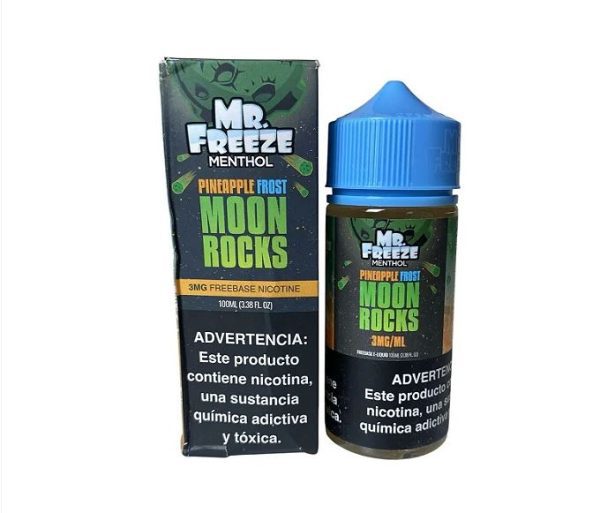 LÍQUIDO FREEBASE PINEAPPLE FROST MOON ROCKS - MR FREEZE